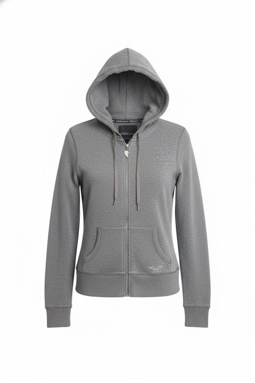 Victoria's Secret Supermodel Essentials Hoodie MZip Up Sequins Y2k